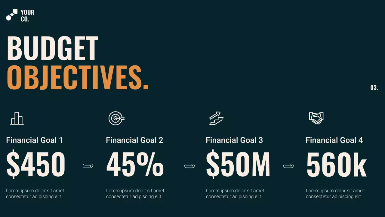 Teal Modern Budget Planner Guide Presentation