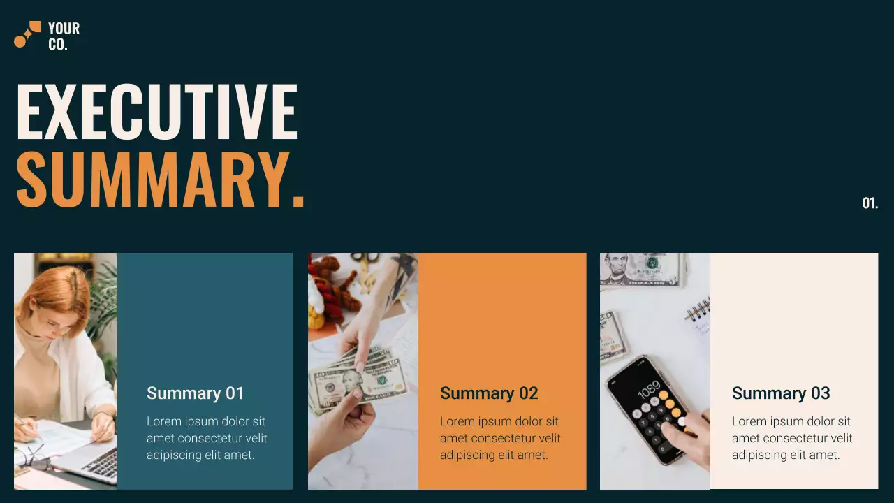 Teal Modern Budget Planner Guide Presentation