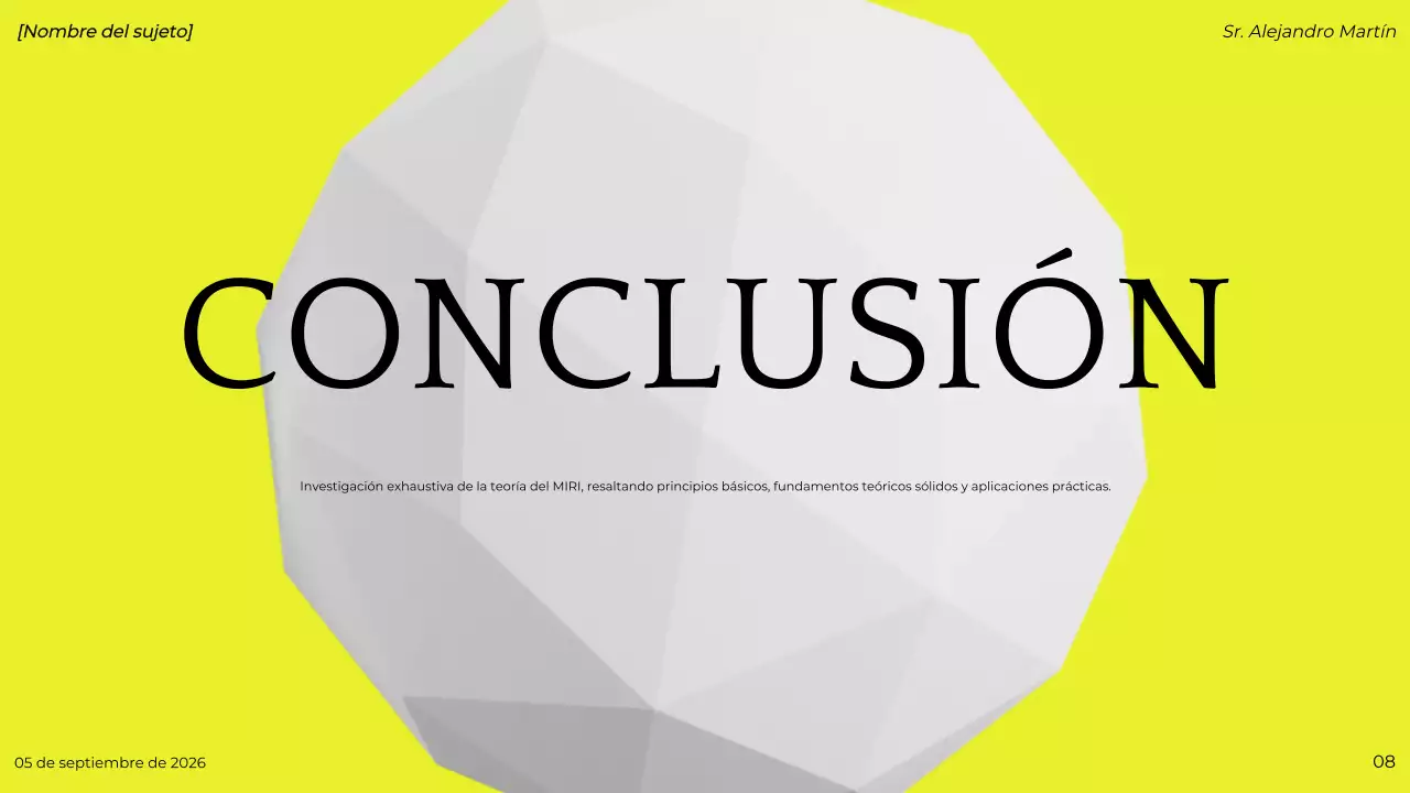 presentación del proyecto green modern