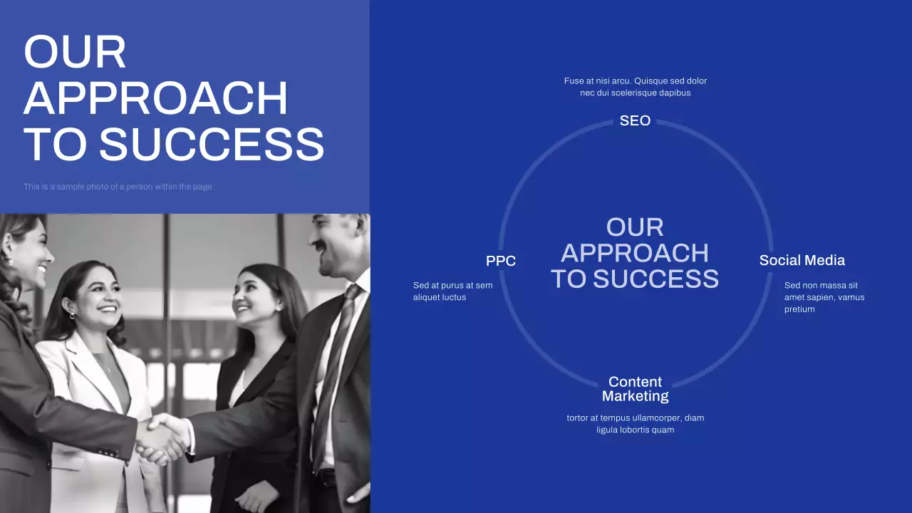 Blue Modern Marketing Presentation