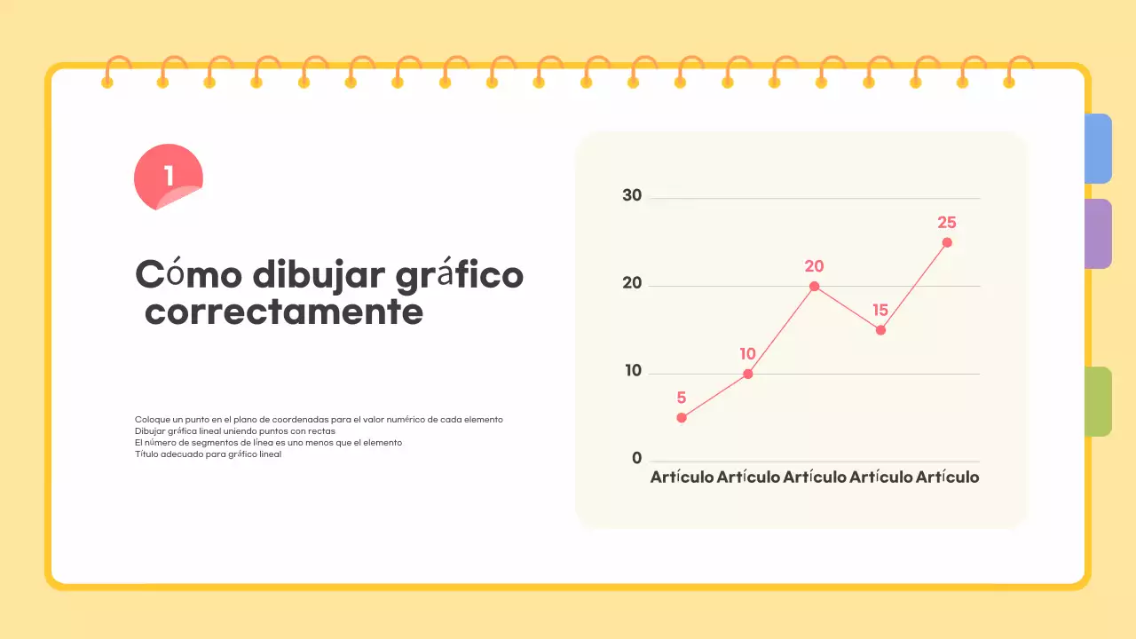 Amarillo Descripción sencilla de la plantilla