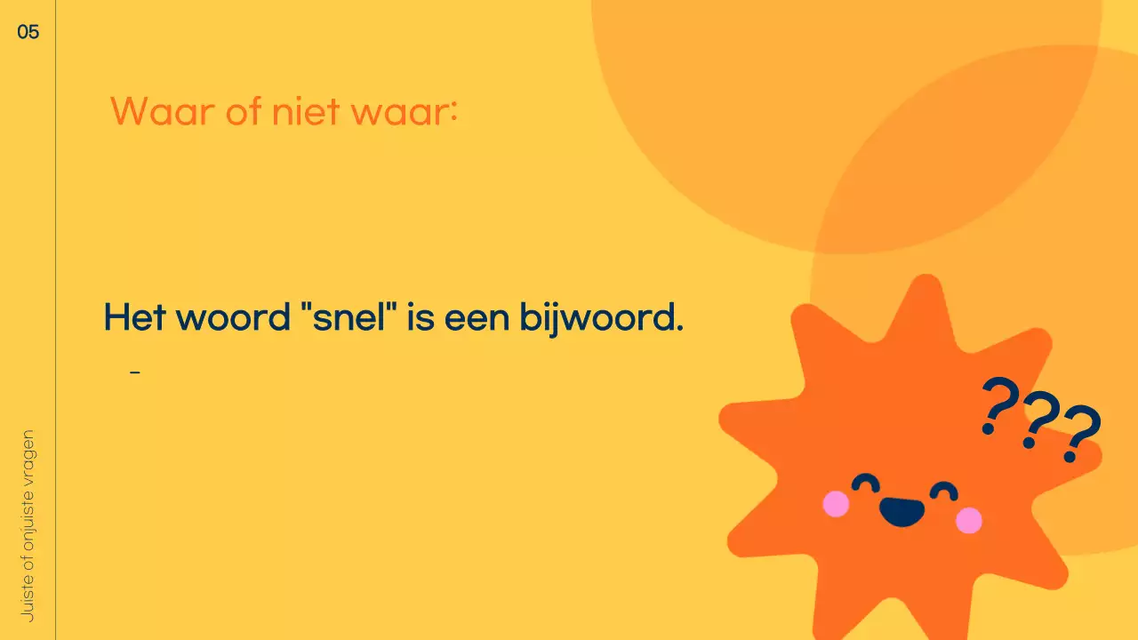 Kleurrijke Speelse Quiz Tijd