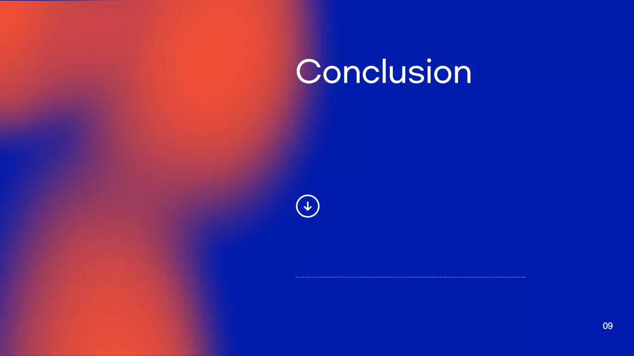 Présentation du projet de recherche sur les dégradés de bleu et d'orange