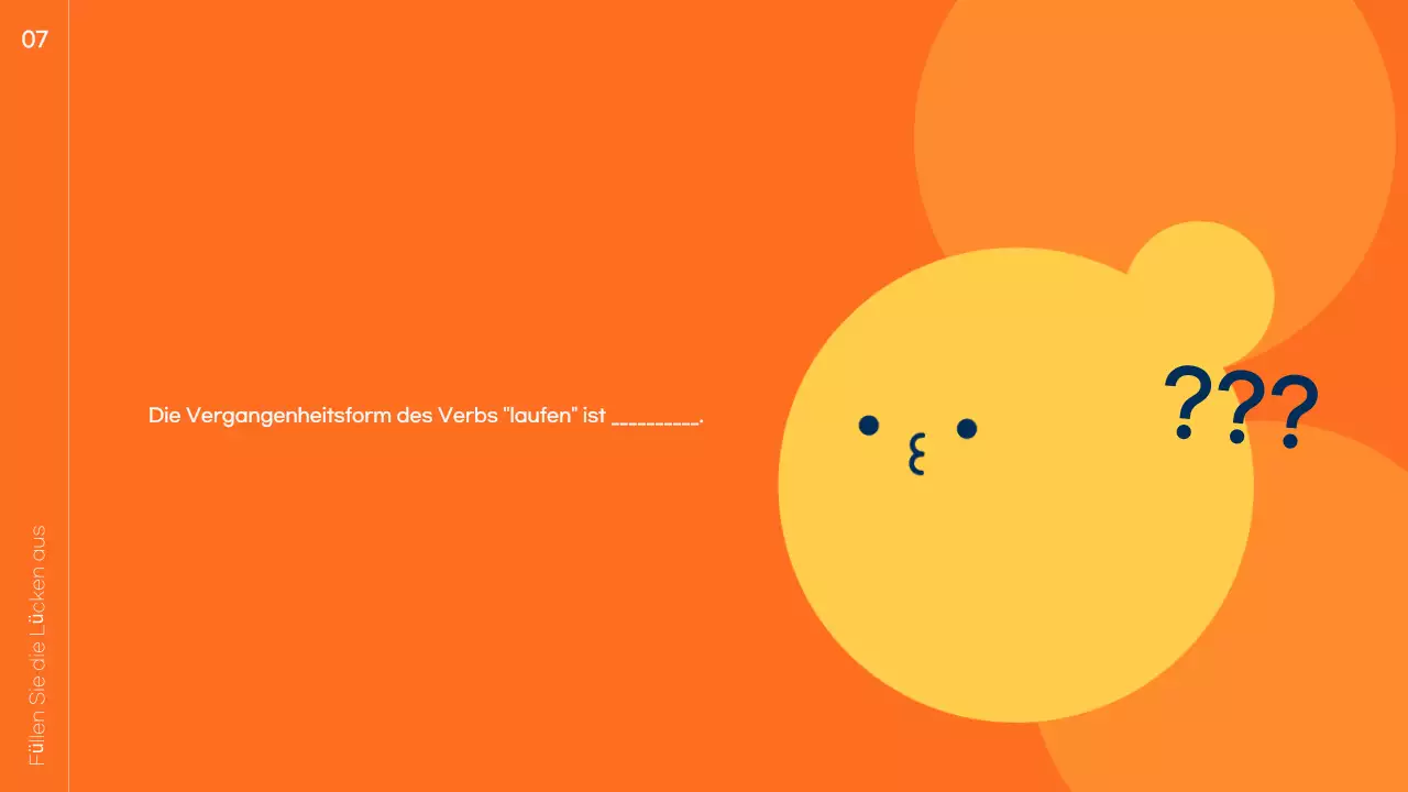 Bunte, spielerische Quiz-Zeit