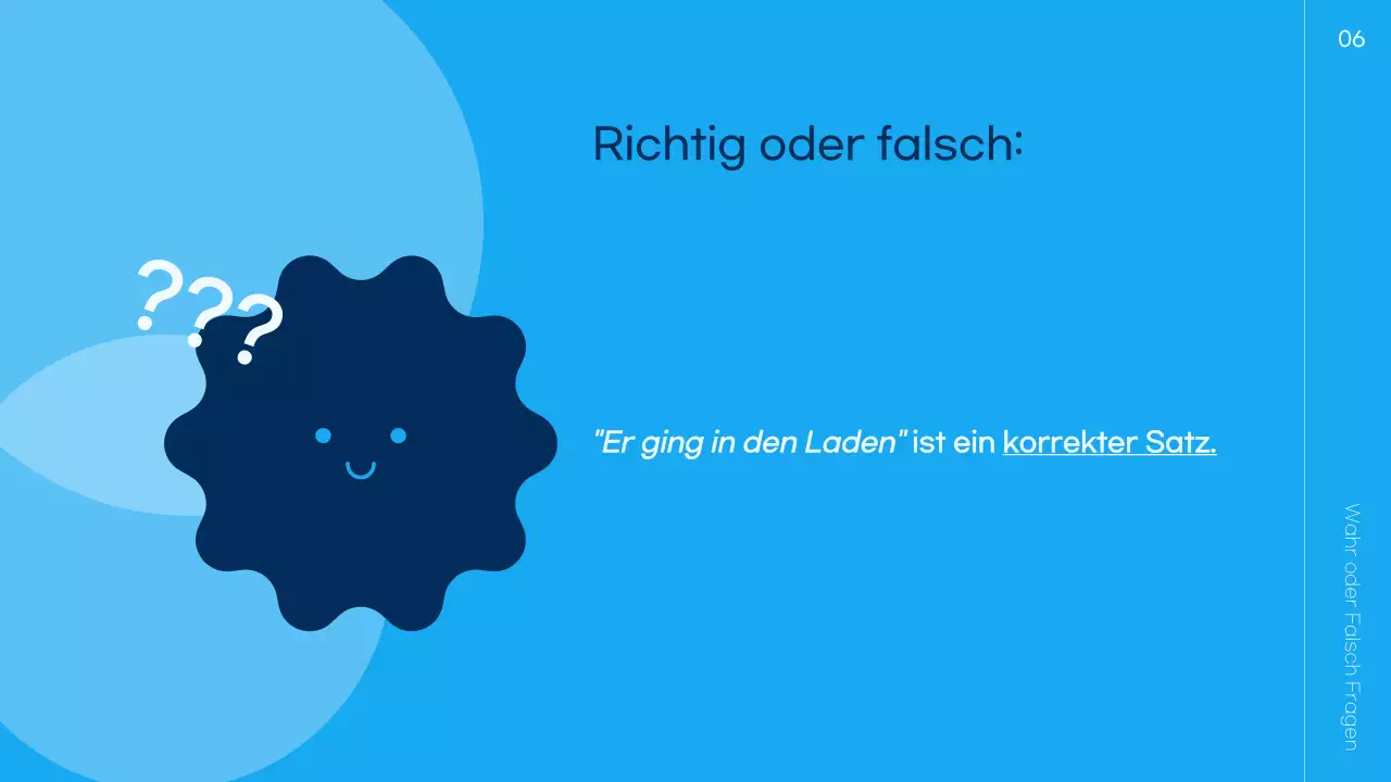 Bunte, spielerische Quiz-Zeit