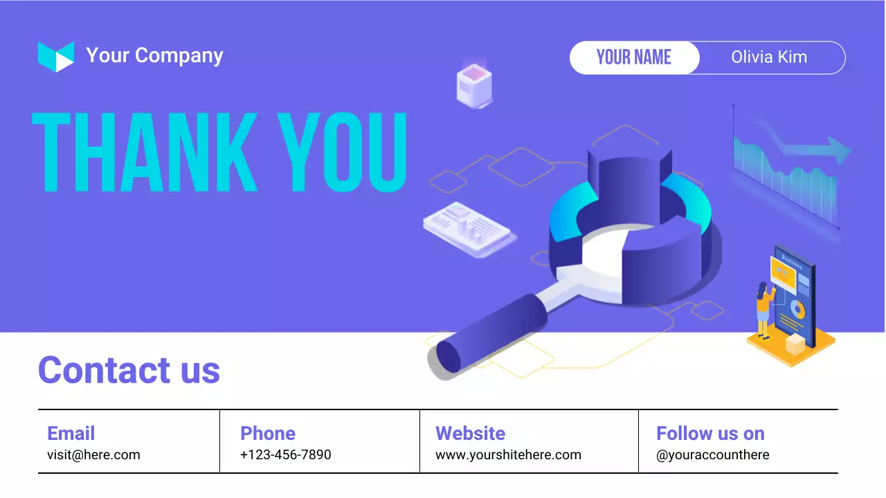 Blue Modern Budget Planner