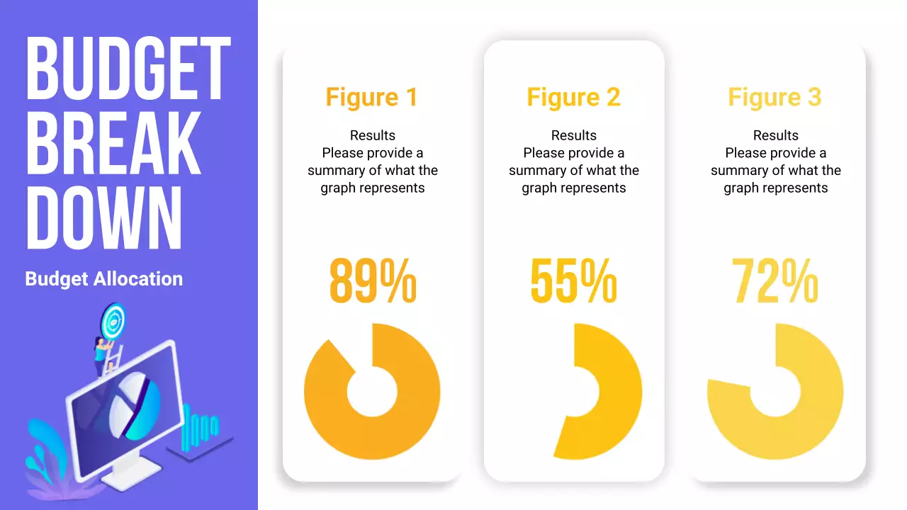 Blue Modern Budget Planner