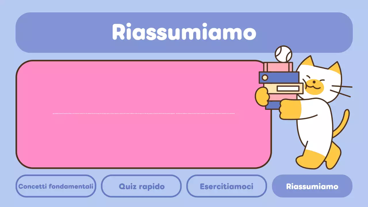 Presentazione della matematica blu-rosa per la scuola elementare