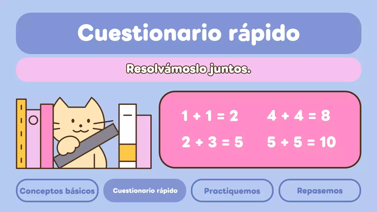 Presentación de Blue Pink Math para la escuela primaria