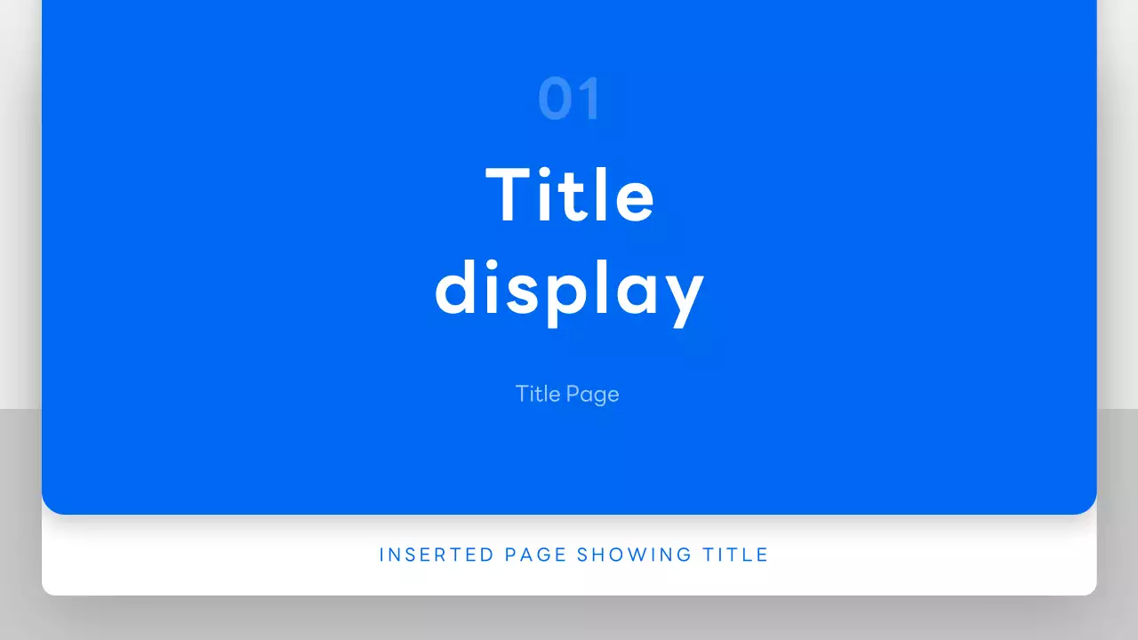 Blue Simple Presentation documentation