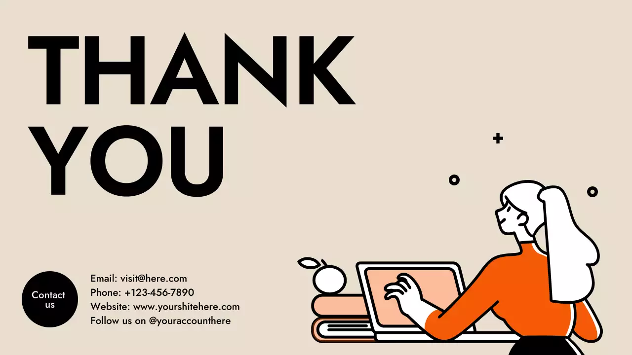 Orange Modern Budget Planner Presentation