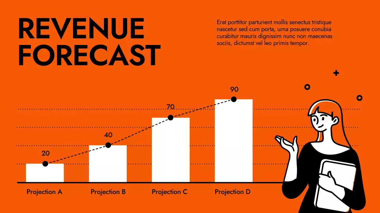 Orange Modern Budget Planner Presentation