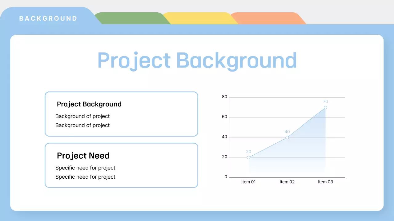 Khaki Simple proposal description