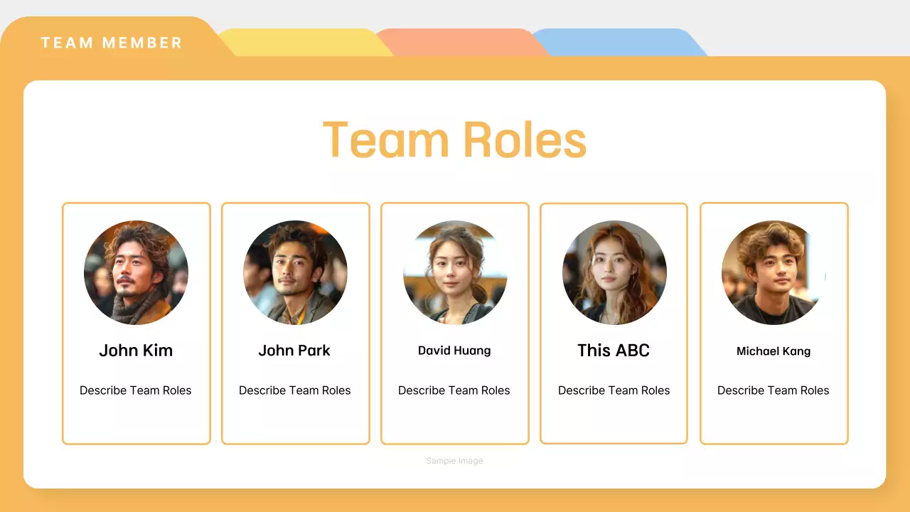 Khaki Simple proposal description