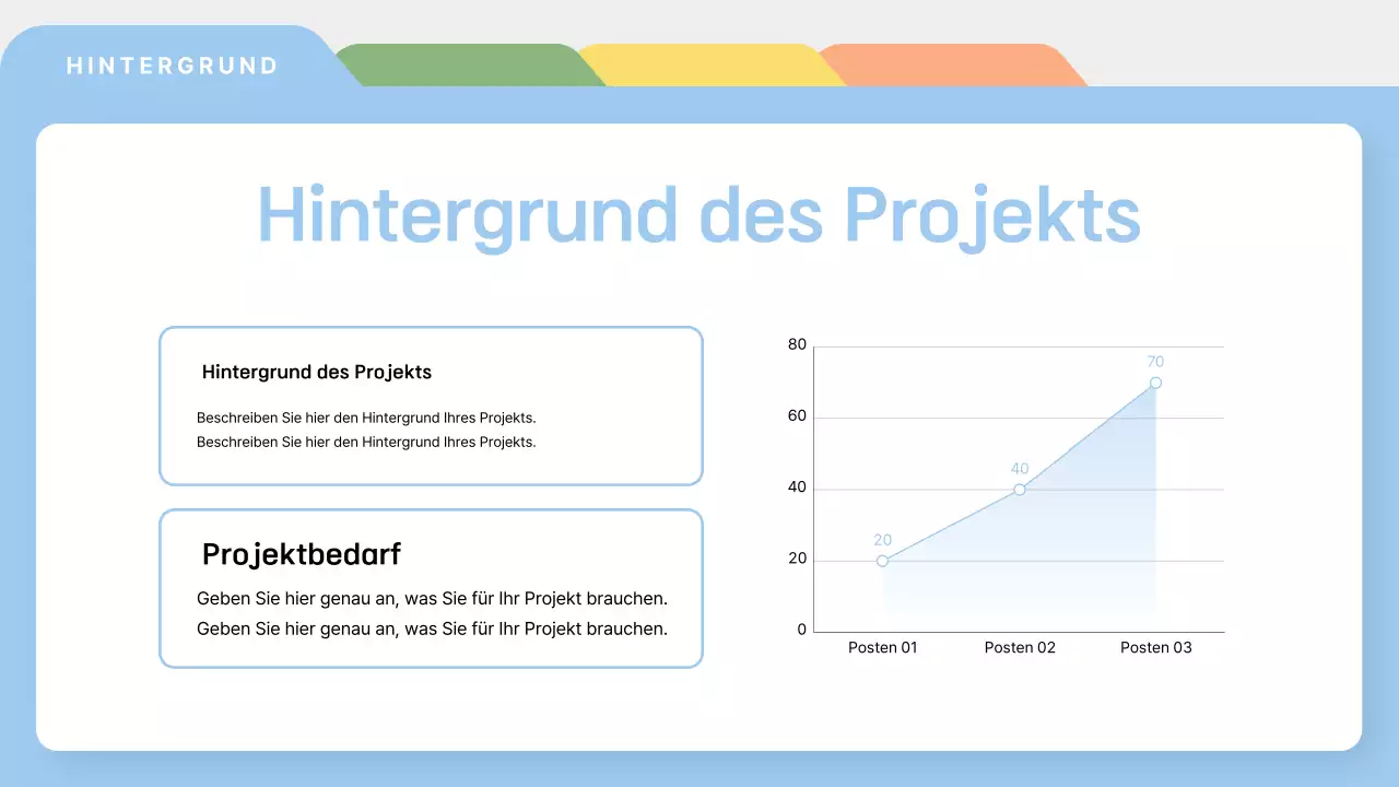 Khaki Simple Vorschlag Beschreibung
