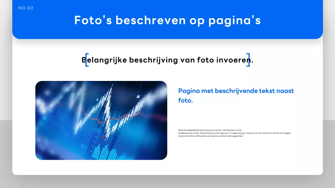 Blue Eenvoudige Presentatie documentatie