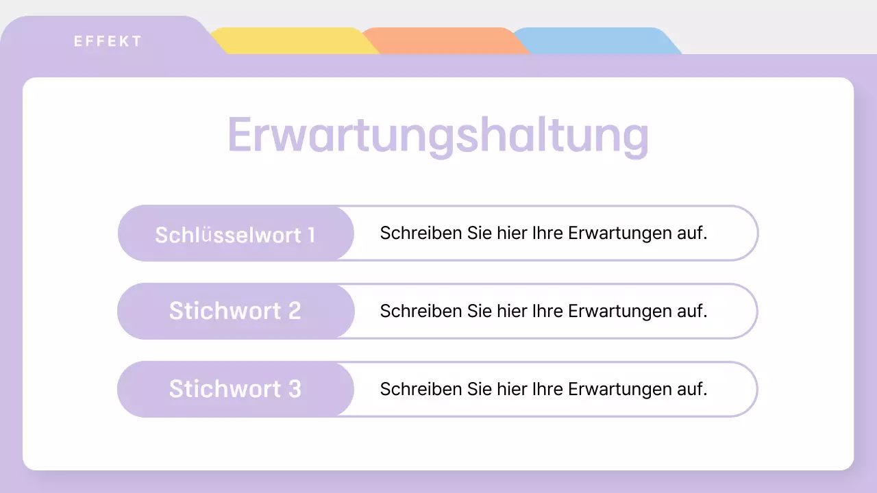 Khaki Simple Vorschlag Beschreibung