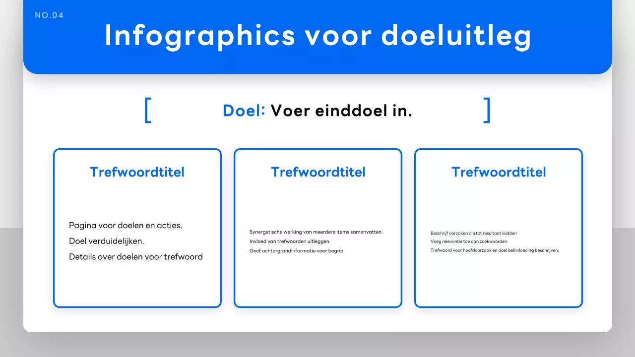 Blue Eenvoudige Presentatie documentatie