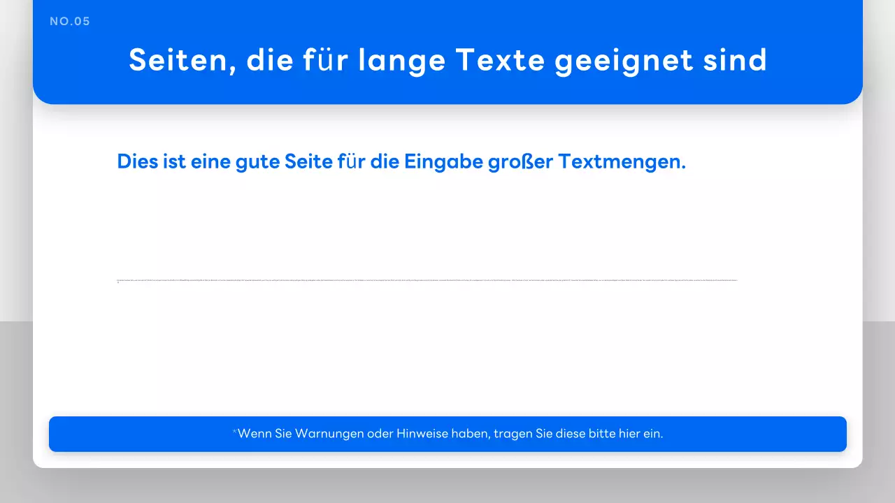 Blue Simple Presentation Dokumentation