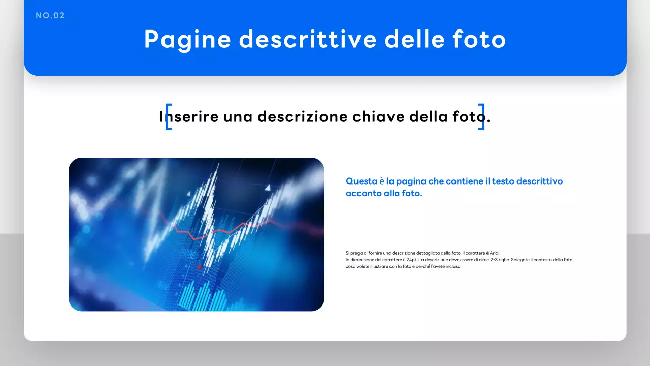 Documentazione della presentazione semplice blu