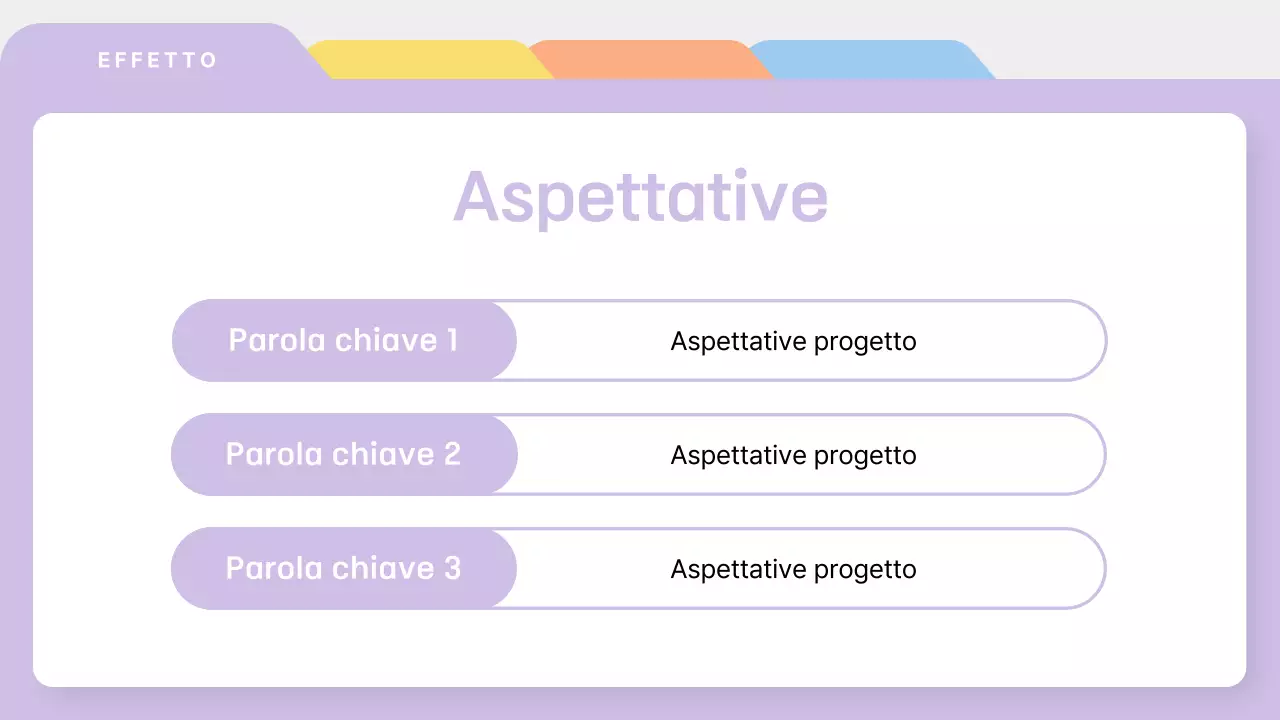 Descrizione della proposta Khaki Simple