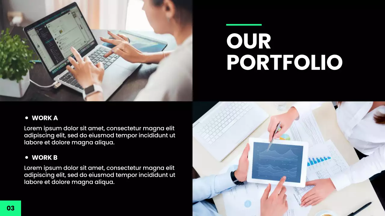 Green Modern Marketing Guide Presentation