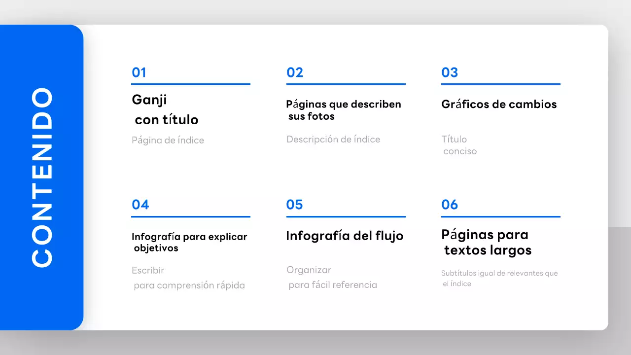 Documentación Blue Simple Presentation