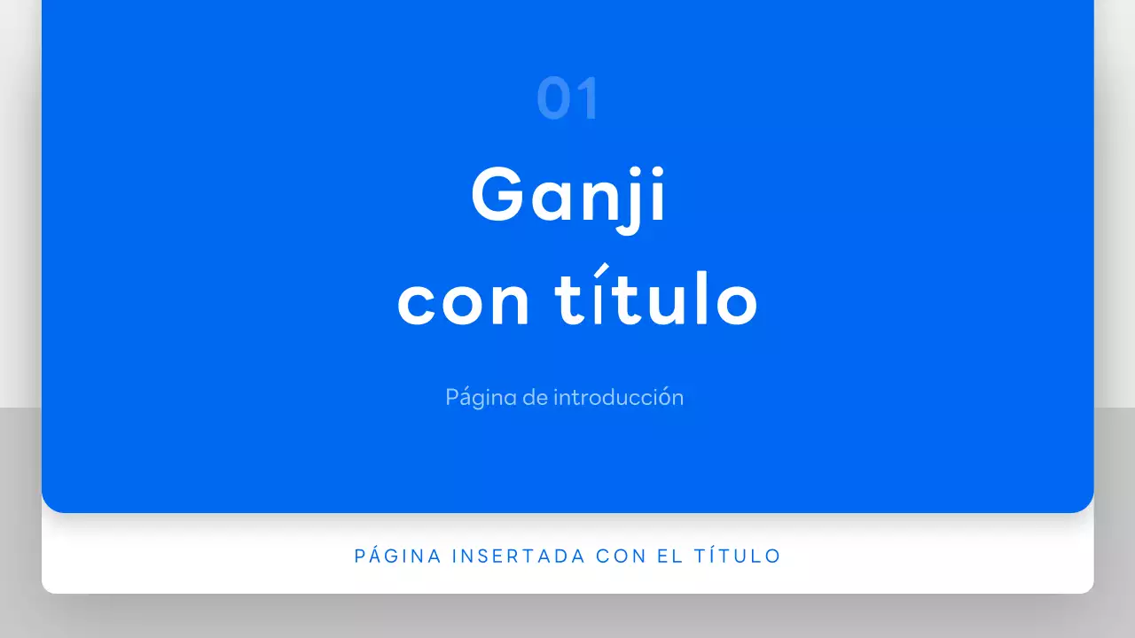 Documentación Blue Simple Presentation