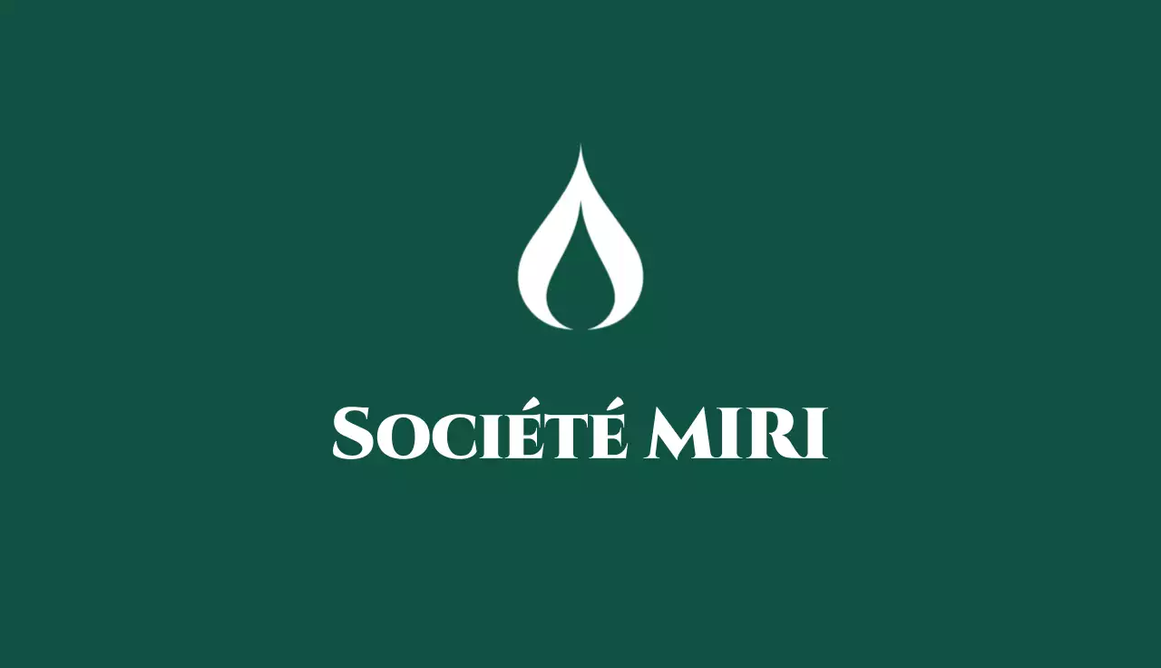 carte de visite minimaliste verte