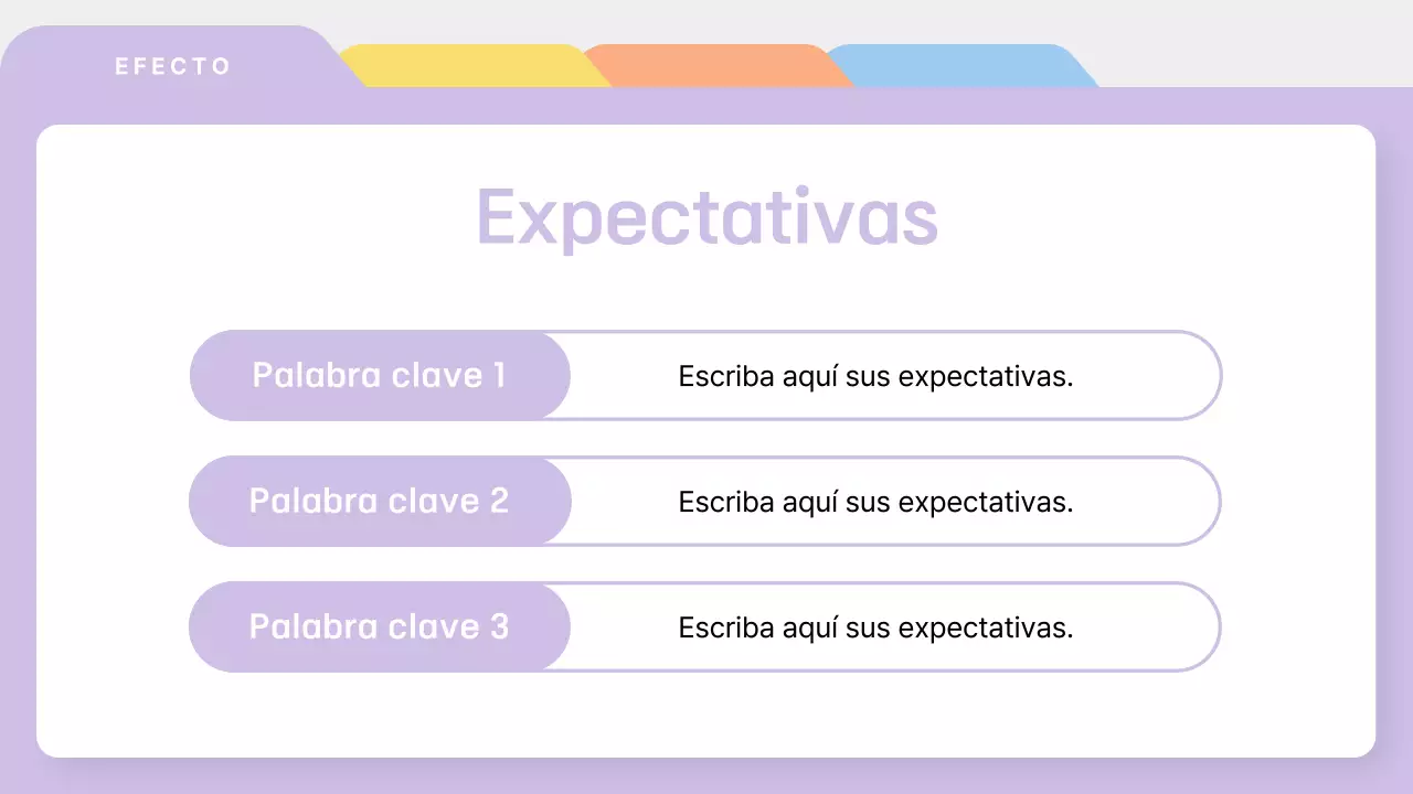 Descripción de la propuesta Khaki Simple