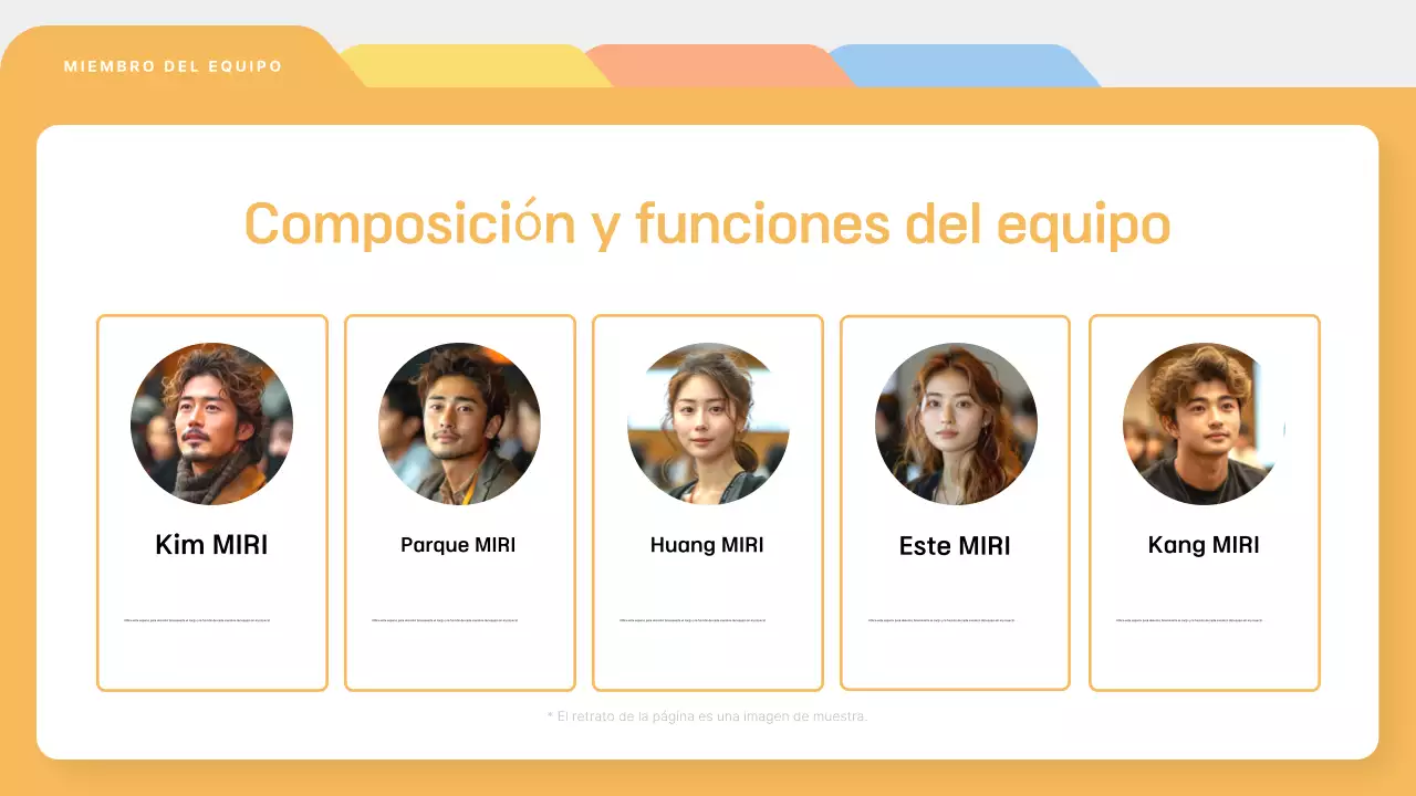 Descripción de la propuesta Khaki Simple