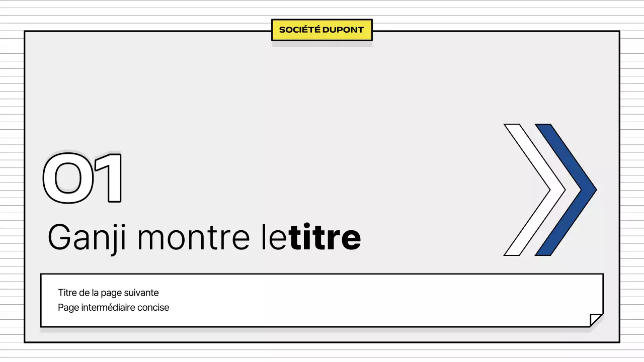 Yellow Simple Business Description