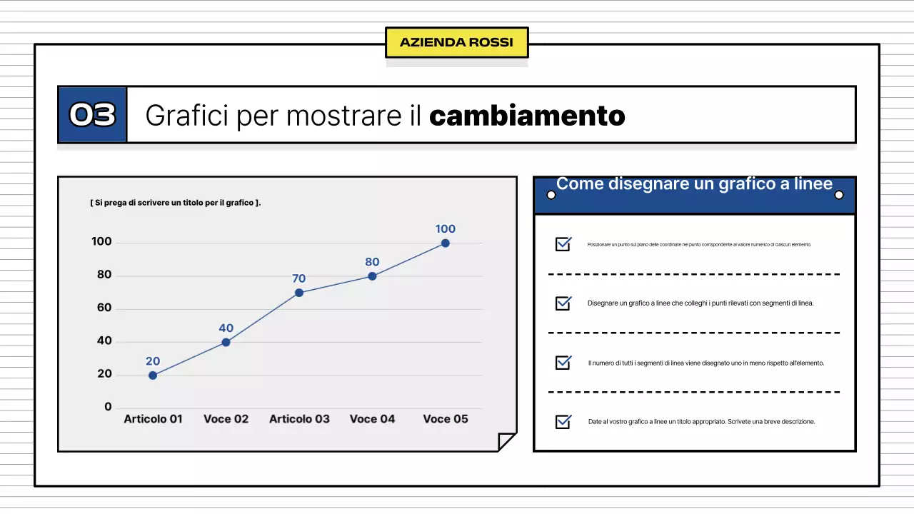 Giallo Descrizione aziendale semplice