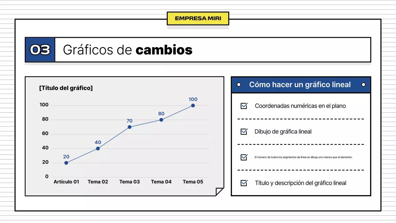 Yellow Simple Descripción de la empresa