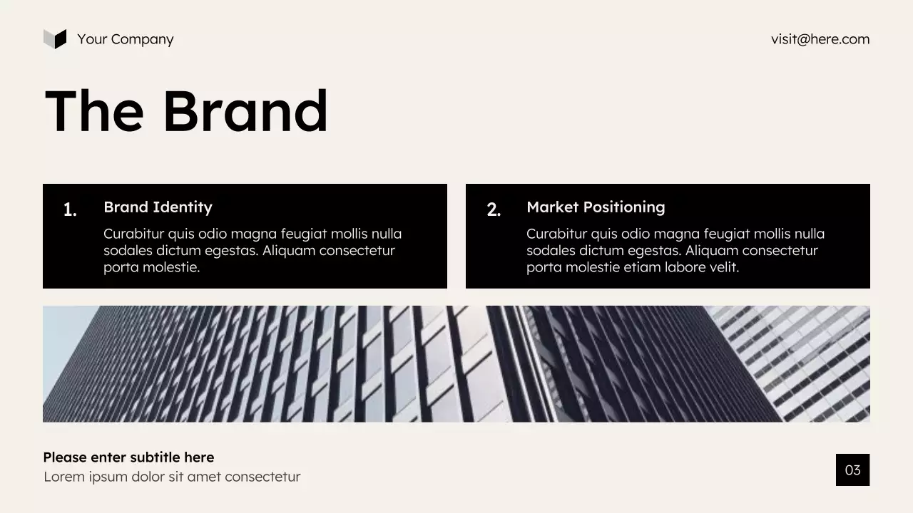 Beige Modern Marketing Presentation