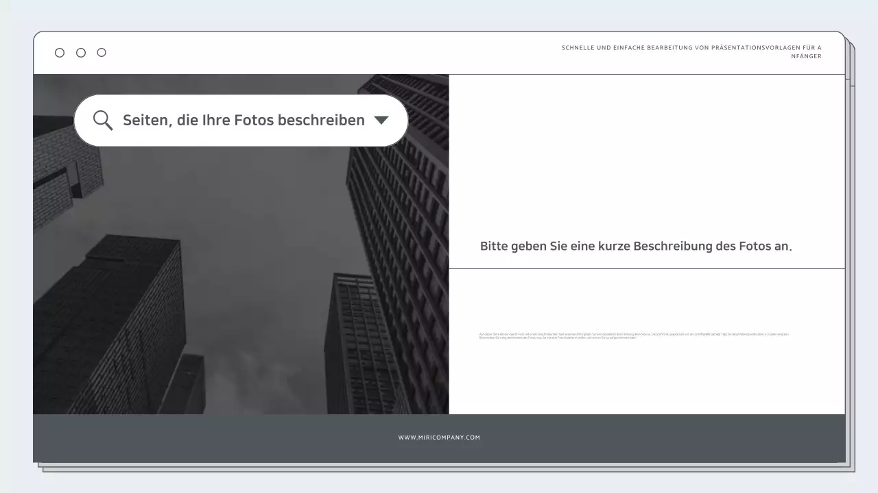 Mint Einfache Präsentation Dokumentation