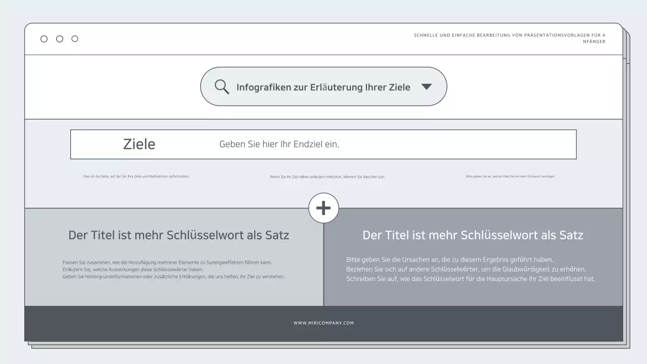 Mint Einfache Präsentation Dokumentation