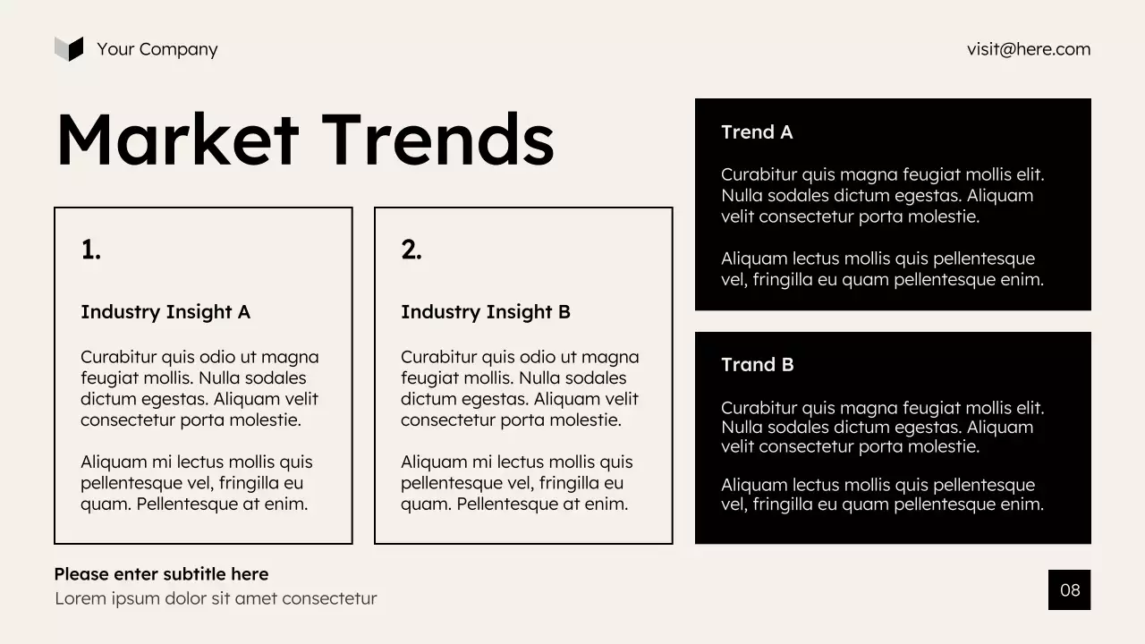 Beige Modern Marketing Presentation