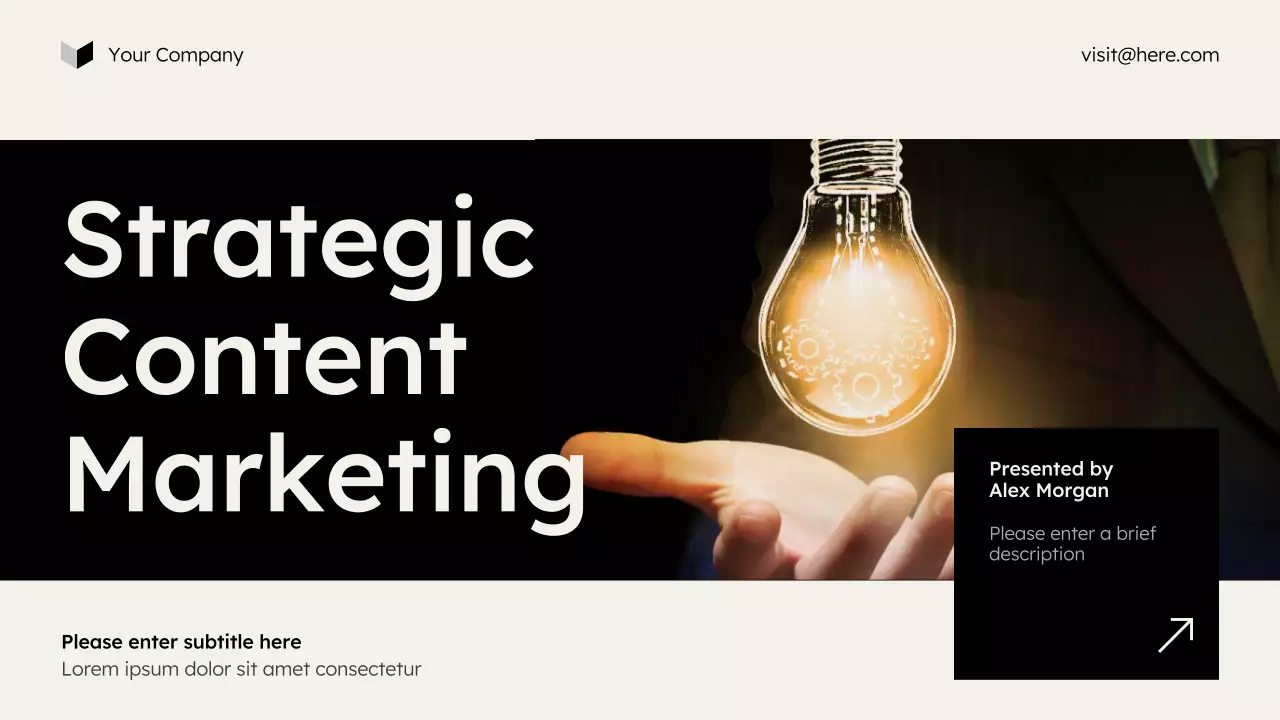 Beige Modern Marketing Presentation