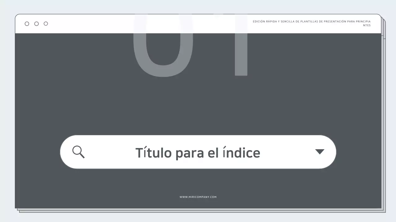 Documentación de la presentación de Mint Simple