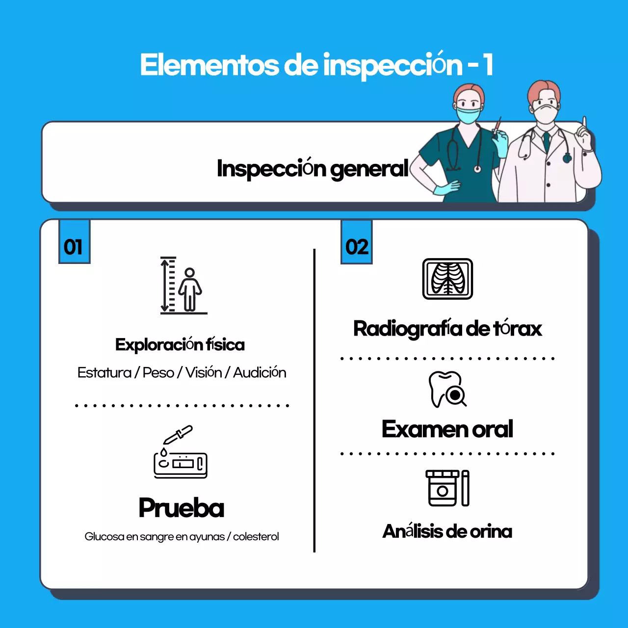 Acerca del chequeo Blue Simple