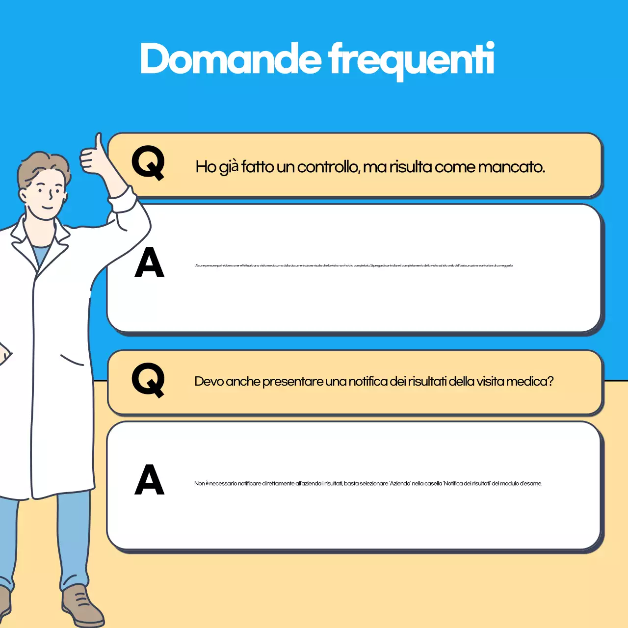 Informazioni sul Blue Simple Health Check