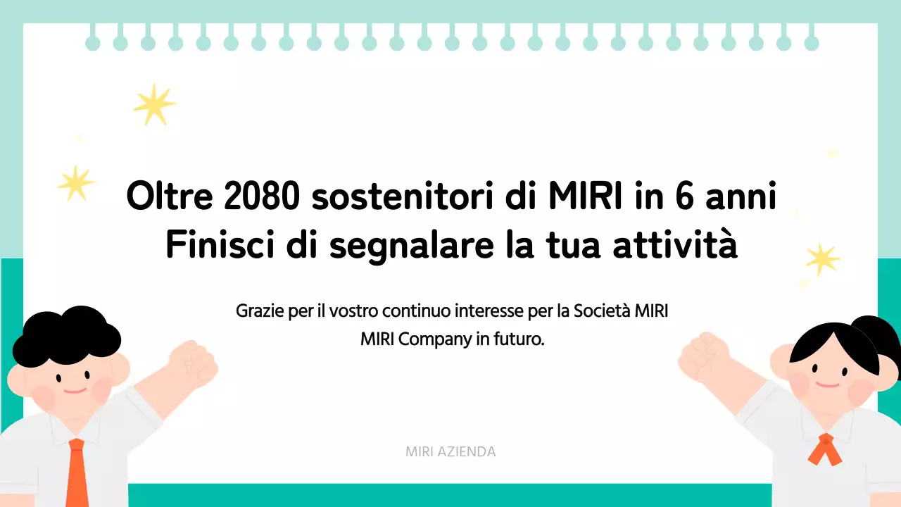 Rapporto di attività semplice arancione