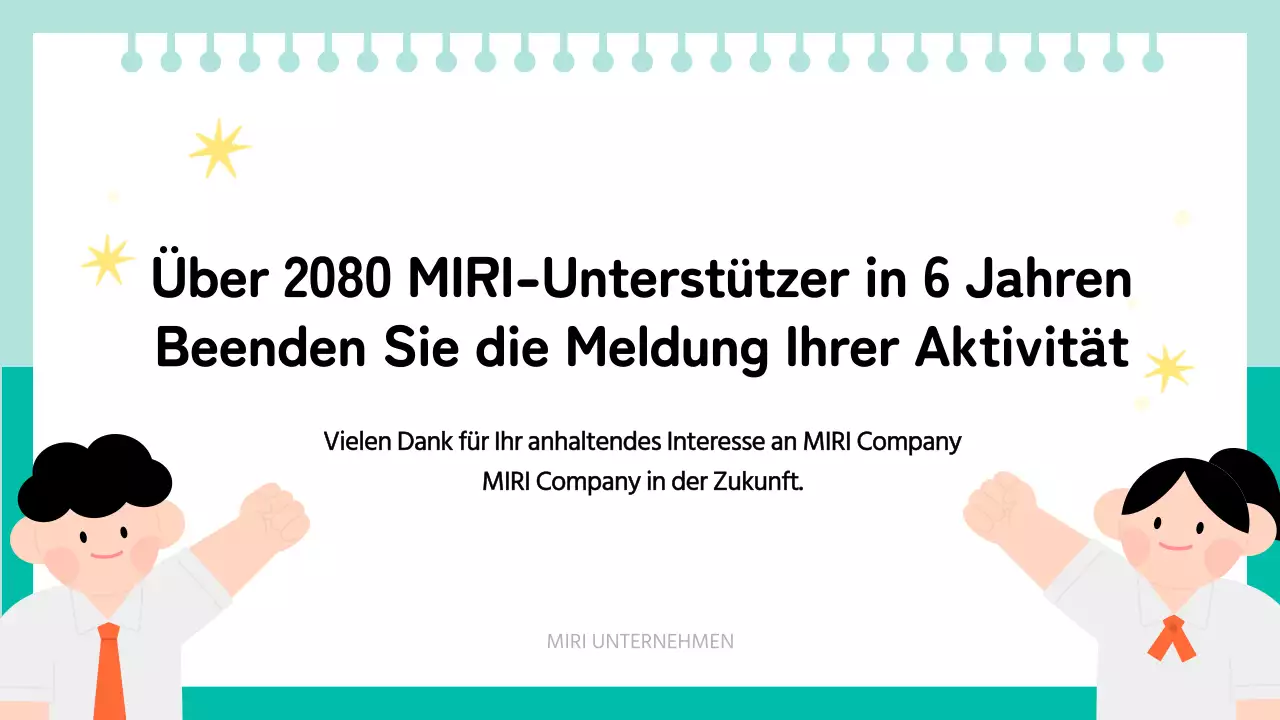 Orange Einfacher Tätigkeitsbericht