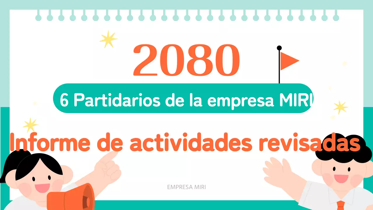 Informe de actividad Orange Simple