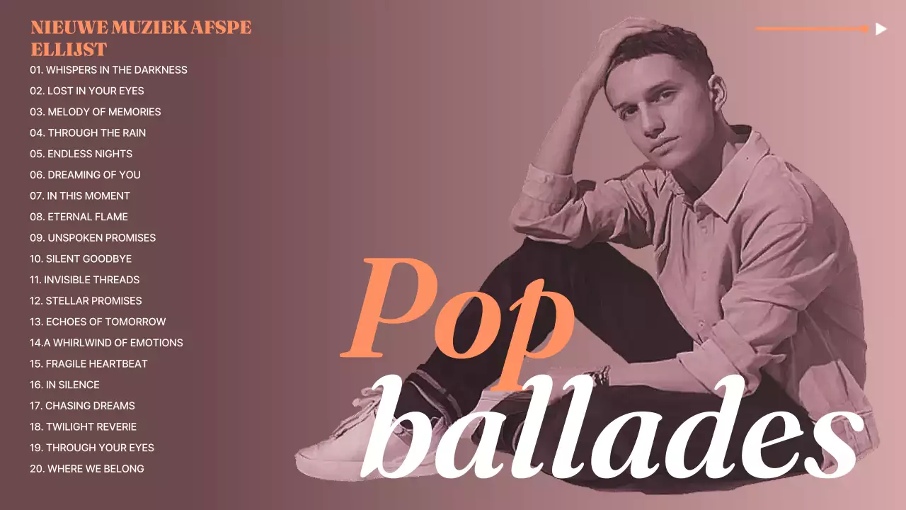 oranje moderne muziek afspeellijst