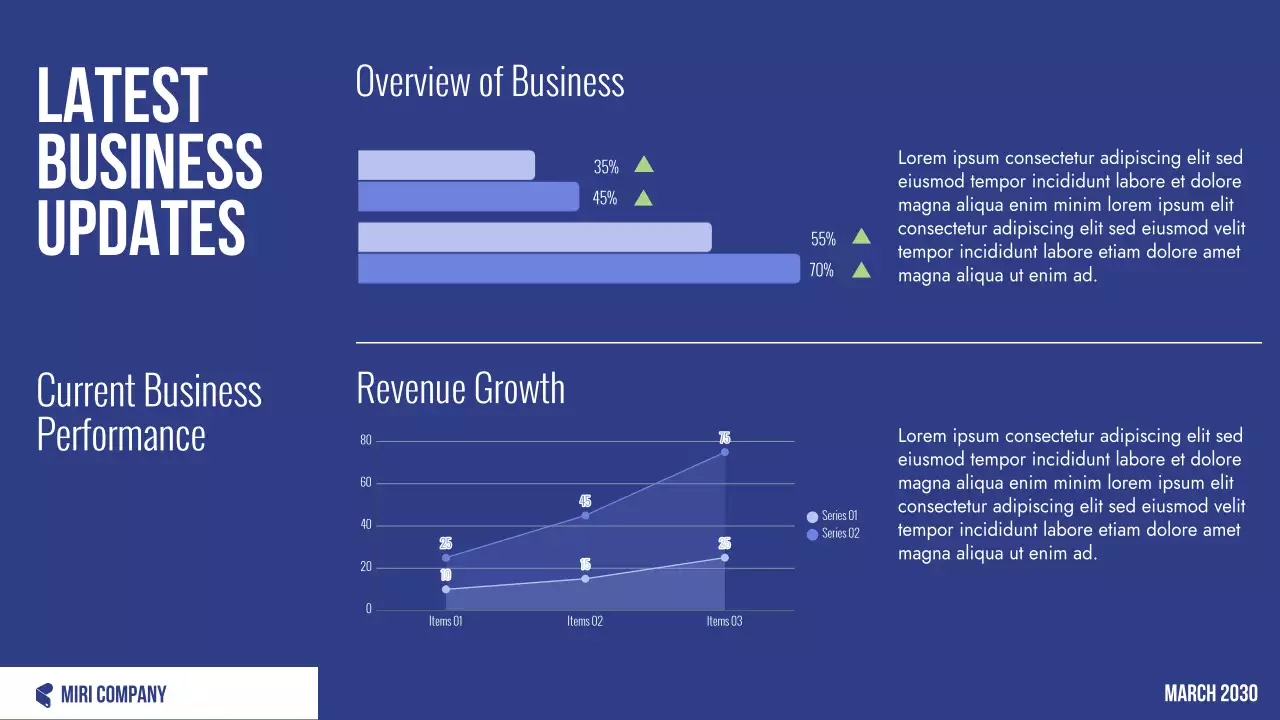 Blue Professional Budget Planner Presentation