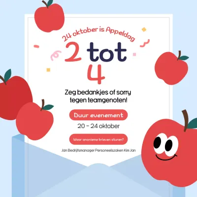 Lichtblauw aankondigingsevenement