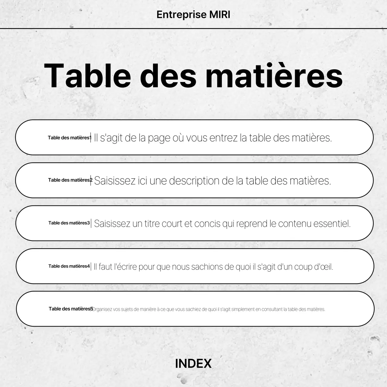 Publicité blanche de conception simple