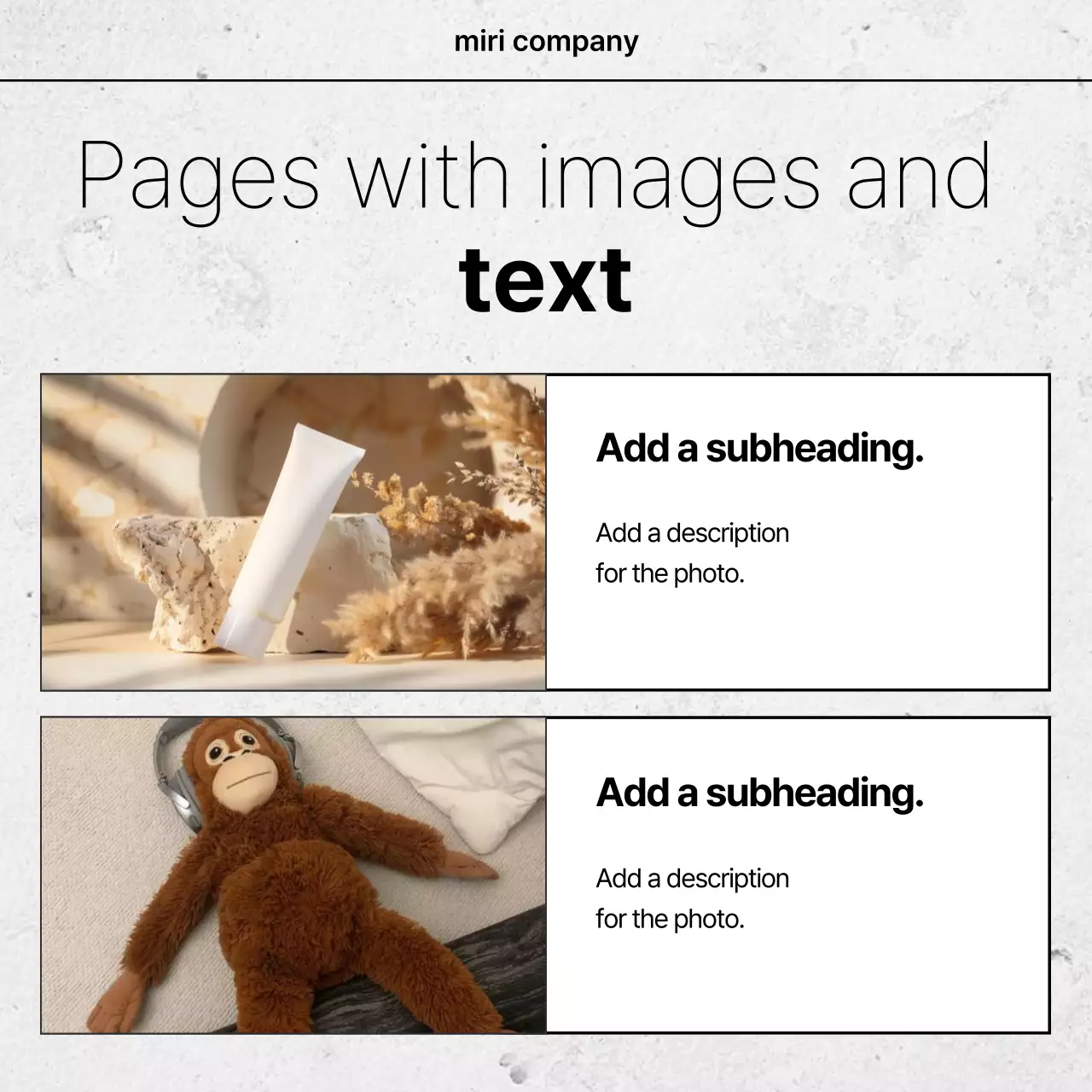 White Simple Design Ad